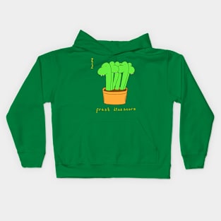 fresh dinosaurs Kids Hoodie